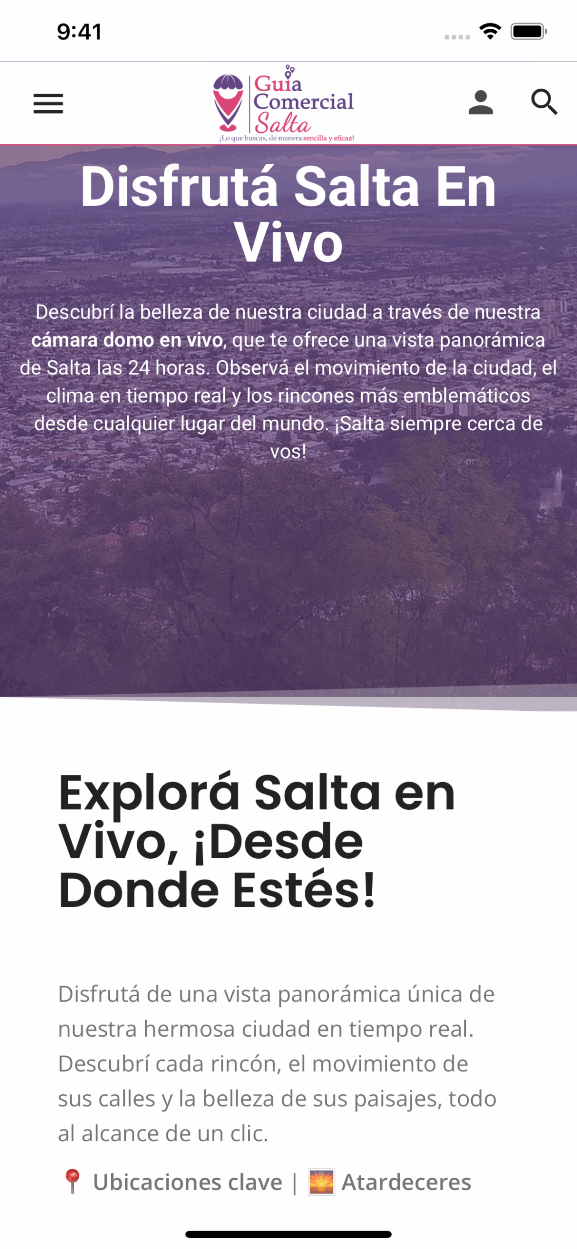 Streaming Guia Comercial Salta