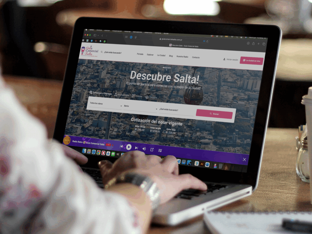 Sitio web oficial Guia Comercial Salta